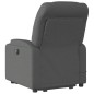 vidaXL Massagesessel mit Aufstehhilfe Dunkelgrau Stoff vidaXL Massagesessel mit Aufstehhilfe Dunkelgrau Stoff