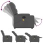 vidaXL Massagesessel mit Aufstehhilfe Dunkelgrau Stoff vidaXL Massagesessel mit Aufstehhilfe Dunkelgrau Stoff