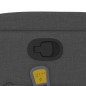 vidaXL Massagesessel mit Aufstehhilfe Dunkelgrau Stoff vidaXL Massagesessel mit Aufstehhilfe Dunkelgrau Stoff