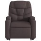 vidaXL Elektrischer Massagesessel mit Aufstehhilfe Dunkelbraun Stoff vidaXL Elektrischer Massagesessel mit Aufstehhilfe Dunkelbraun Stoff