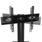 vidaXL TV-Eckregal mit 4 Ablagen für 32-70 Zoll Schwarz vidaXL TV-Eckregal mit 4 Ablagen für 32-70 Zoll Schwarz