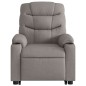 vidaXL Elektrischer Massagesessel mit Aufstehhilfe Taupe Stoff vidaXL Elektrischer Massagesessel mit Aufstehhilfe Taupe Stoff