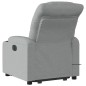 vidaXL Elektrischer Massagesessel mit Aufstehhilfe Hellgrau Stoff vidaXL Elektrischer Massagesessel mit Aufstehhilfe Hellgrau Stoff