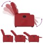 vidaXL Relaxsessel mit Aufstehhilfe Rot Kunstleder vidaXL Relaxsessel mit Aufstehhilfe Rot Kunstleder