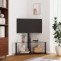 vidaXL TV-Eckregal mit 2 Ablagen für 32-70 Zoll Schwarz vidaXL TV-Eckregal mit 2 Ablagen für 32-70 Zoll Schwarz