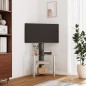 vidaXL TV-Eckregal mit 3 Ablagen für 32-70 Zoll Schwarz und Silbern vidaXL TV-Eckregal mit 3 Ablagen für 32-70 Zoll Schwarz und Silbern