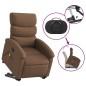 vidaXL Massagesessel mit Aufstehhilfe Braun Stoff vidaXL Massagesessel mit Aufstehhilfe Braun Stoff