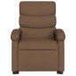 vidaXL Massagesessel mit Aufstehhilfe Braun Stoff vidaXL Massagesessel mit Aufstehhilfe Braun Stoff