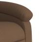 vidaXL Massagesessel mit Aufstehhilfe Braun Stoff vidaXL Massagesessel mit Aufstehhilfe Braun Stoff