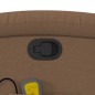 vidaXL Massagesessel mit Aufstehhilfe Braun Stoff vidaXL Massagesessel mit Aufstehhilfe Braun Stoff