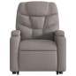 vidaXL Elektrischer Massagesessel mit Aufstehhilfe Taupe Stoff vidaXL Elektrischer Massagesessel mit Aufstehhilfe Taupe Stoff