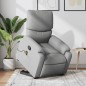 vidaXL Massagesessel mit Aufstehhilfe Hellgrau Stoff vidaXL Massagesessel mit Aufstehhilfe Hellgrau Stoff