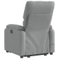 vidaXL Massagesessel mit Aufstehhilfe Hellgrau Stoff vidaXL Massagesessel mit Aufstehhilfe Hellgrau Stoff