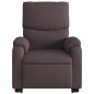 vidaXL Massagesessel mit Aufstehhilfe Dunkelbraun Stoff vidaXL Massagesessel mit Aufstehhilfe Dunkelbraun Stoff