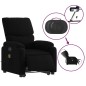 vidaXL Elektrischer Massagesessel mit Aufstehhilfe Schwarz Stoff vidaXL Elektrischer Massagesessel mit Aufstehhilfe Schwarz Stoff