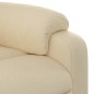 vidaXL Elektrischer Massagesessel mit Aufstehhilfe Creme Stoff vidaXL Elektrischer Massagesessel mit Aufstehhilfe Creme Stoff