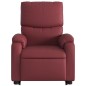 vidaXL Relaxsessel mit Aufstehhilfe Elektrisch Weinrot Kunstleder vidaXL Relaxsessel mit Aufstehhilfe Elektrisch Weinrot Kunstleder