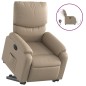 vidaXL Relaxsessel mit Aufstehhilfe Elektrisch Cappuccino Kunstleder vidaXL Relaxsessel mit Aufstehhilfe Elektrisch Cappuccino Kunstleder