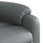 vidaXL Massagesessel mit Aufstehhilfe Elektrisch Grau Kunstleder vidaXL Massagesessel mit Aufstehhilfe Elektrisch Grau Kunstleder