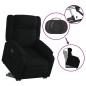 vidaXL Relaxsessel mit Aufstehhilfe Schwarz Stoff vidaXL Relaxsessel mit Aufstehhilfe Schwarz Stoff
