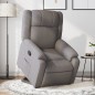 vidaXL Relaxsessel mit Aufstehhilfe Taupe Stoff vidaXL Relaxsessel mit Aufstehhilfe Taupe Stoff