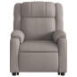 vidaXL Relaxsessel mit Aufstehhilfe Taupe Stoff vidaXL Relaxsessel mit Aufstehhilfe Taupe Stoff