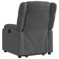 vidaXL Relaxsessel mit Aufstehhilfe Elektrisch Dunkelgrau Stoff vidaXL Relaxsessel mit Aufstehhilfe Elektrisch Dunkelgrau Stoff