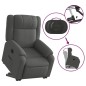 vidaXL Relaxsessel mit Aufstehhilfe Elektrisch Dunkelgrau Stoff vidaXL Relaxsessel mit Aufstehhilfe Elektrisch Dunkelgrau Stoff