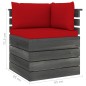 vidaXL 6-tlg. Garten-Sofagarnitur aus Paletten mit Kissen Kiefernholz vidaXL 6-tlg. Garten-Sofagarnitur aus Paletten mit Kissen Kiefernholz