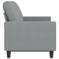 vidaXL 3-Sitzer-Sofa Hellgrau 180 cm Stoff vidaXL 3-Sitzer-Sofa Hellgrau 180 cm Stoff