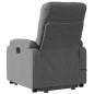 vidaXL Massagesessel mit Aufstehhilfe Dunkelgrau Mikrofasergewebe vidaXL Massagesessel mit Aufstehhilfe Dunkelgrau Mikrofasergewebe