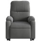 vidaXL Massagesessel Aufstehhilfe Elektrisch Dunkelgrau vidaXL Massagesessel Aufstehhilfe Elektrisch Dunkelgrau