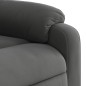 vidaXL Massagesessel Aufstehhilfe Elektrisch Dunkelgrau vidaXL Massagesessel Aufstehhilfe Elektrisch Dunkelgrau