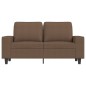 vidaXL 2-Sitzer-Sofa Braun 120 cm Stoff vidaXL 2-Sitzer-Sofa Braun 120 cm Stoff