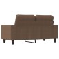 vidaXL 2-Sitzer-Sofa Braun 120 cm Stoff vidaXL 2-Sitzer-Sofa Braun 120 cm Stoff