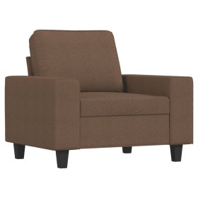 vidaXL Sessel Braun 60 cm Stoff