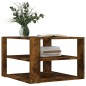 vidaXL Couchtisch Räuchereiche 59,5x59,5x40 cm Holzwerkstoff vidaXL Couchtisch Räuchereiche 59,5x59,5x40 cm Holzwerkstoff