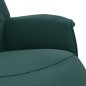 vidaXL Relaxsessel mit Fußteil Dunkelgrün Stoff vidaXL Relaxsessel mit Fußteil Dunkelgrün Stoff