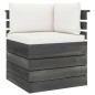vidaXL 9-tlg. Garten-Sofagarnitur aus Paletten mit Kissen Kiefernholz vidaXL 9-tlg. Garten-Sofagarnitur aus Paletten mit Kissen Kiefernholz