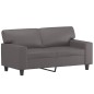 vidaXL 2-Sitzer-Sofa Grau 120 cm Kunstleder vidaXL 2-Sitzer-Sofa Grau 120 cm Kunstleder