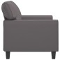 vidaXL 2-Sitzer-Sofa Grau 120 cm Kunstleder vidaXL 2-Sitzer-Sofa Grau 120 cm Kunstleder