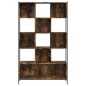 vidaXL Bücherregal Räuchereiche 102x28x172 cm Holzwerkstoff vidaXL Bücherregal Räuchereiche 102x28x172 cm Holzwerkstoff