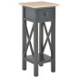 vidaXL Beistelltisch Schwarz 27 x 27 x 65,5 cm Holz vidaXL Beistelltisch Schwarz 27 x 27 x 65,5 cm Holz