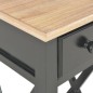 vidaXL Beistelltisch Schwarz 27 x 27 x 65,5 cm Holz vidaXL Beistelltisch Schwarz 27 x 27 x 65,5 cm Holz