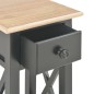 vidaXL Beistelltisch Schwarz 27 x 27 x 65,5 cm Holz vidaXL Beistelltisch Schwarz 27 x 27 x 65,5 cm Holz