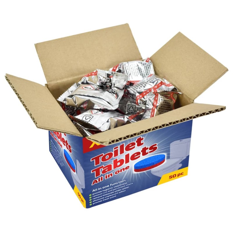 vidaXL Toilettenreinigungs-Tabletten 50 Stk. Urinalreiniger vidaXL Toilettenreinigungs-Tabletten 50 Stk. Urinalreiniger
