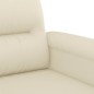 vidaXL 2-tlg. Sofagarnitur mit Kissen Creme Kunstleder vidaXL 2-tlg. Sofagarnitur mit Kissen Creme Kunstleder