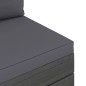 vidaXL 6-tlg. Garten-Sofagarnitur aus Paletten mit Kissen Kiefernholz vidaXL 6-tlg. Garten-Sofagarnitur aus Paletten mit Kissen Kiefernholz