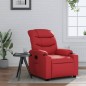 vidaXL Relaxsessel Rot Kunstleder vidaXL Relaxsessel Rot Kunstleder