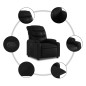 vidaXL Relaxsessel Schwarz Kunstleder vidaXL Relaxsessel Schwarz Kunstleder